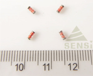 O vidro diminuto do projeto encapsulou o termistor de NTC para a instalação automática 0 de SMT